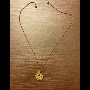 925 Gold Plated Leo Medallion